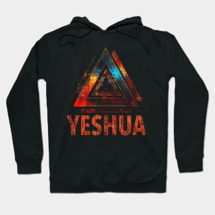 Yeshua Triangle Design Hoodie